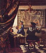 The Allegory of Painting -or- The Art of Painting VERMEER VAN DELFT, Jan